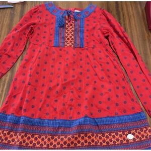 American Girl Dress Size 8 Beforever Collection No Belt Boho Retro